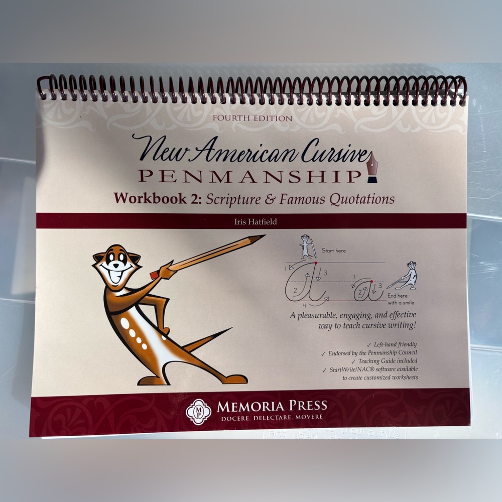 New American Cursive Penmanship Workbook